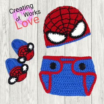 Comic Baby Diaper Cover Set