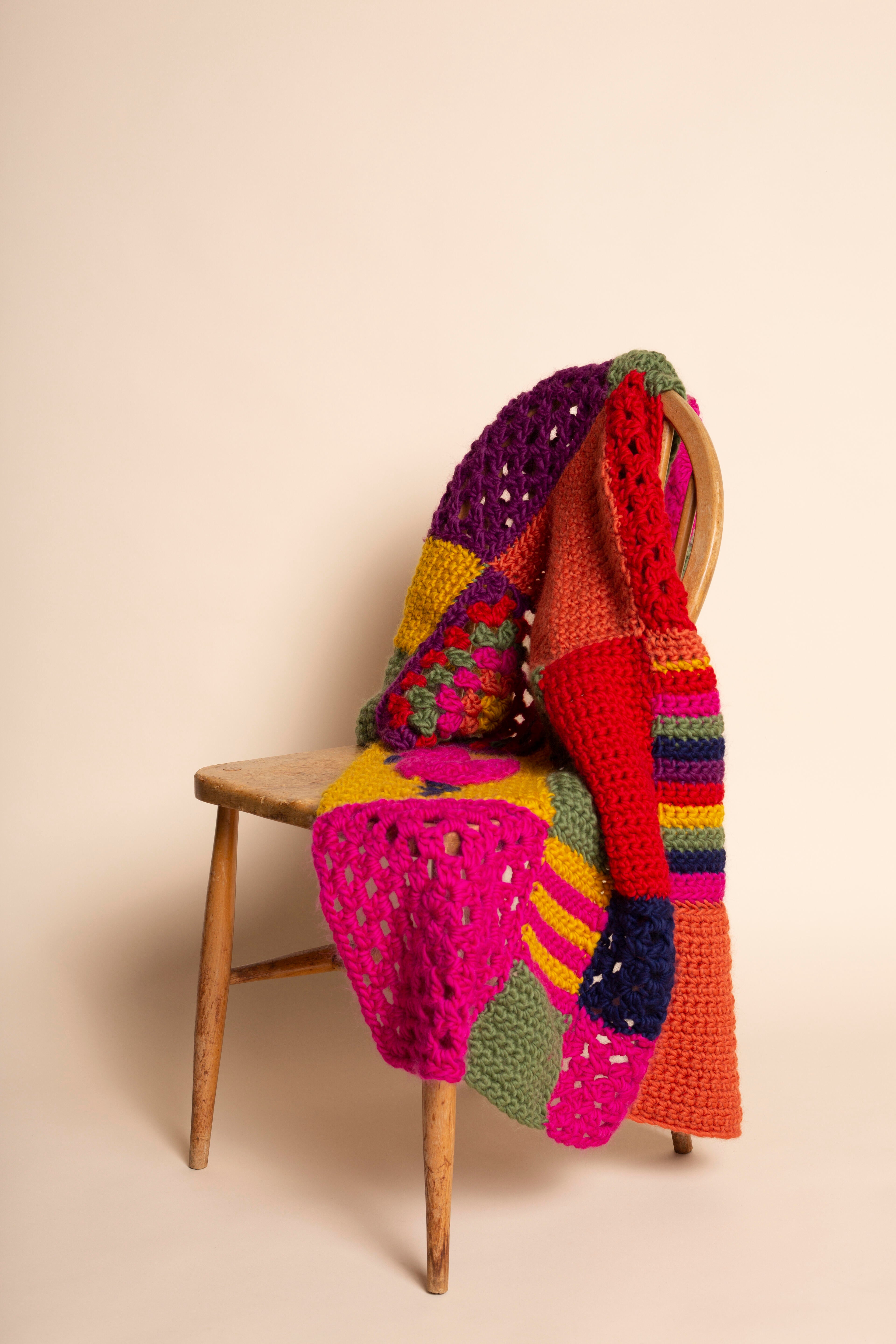 Made with Love by Tom Daley Crochet You Stay Blanket Small