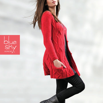 Blue Sky Fibers Jazzy Cardigan