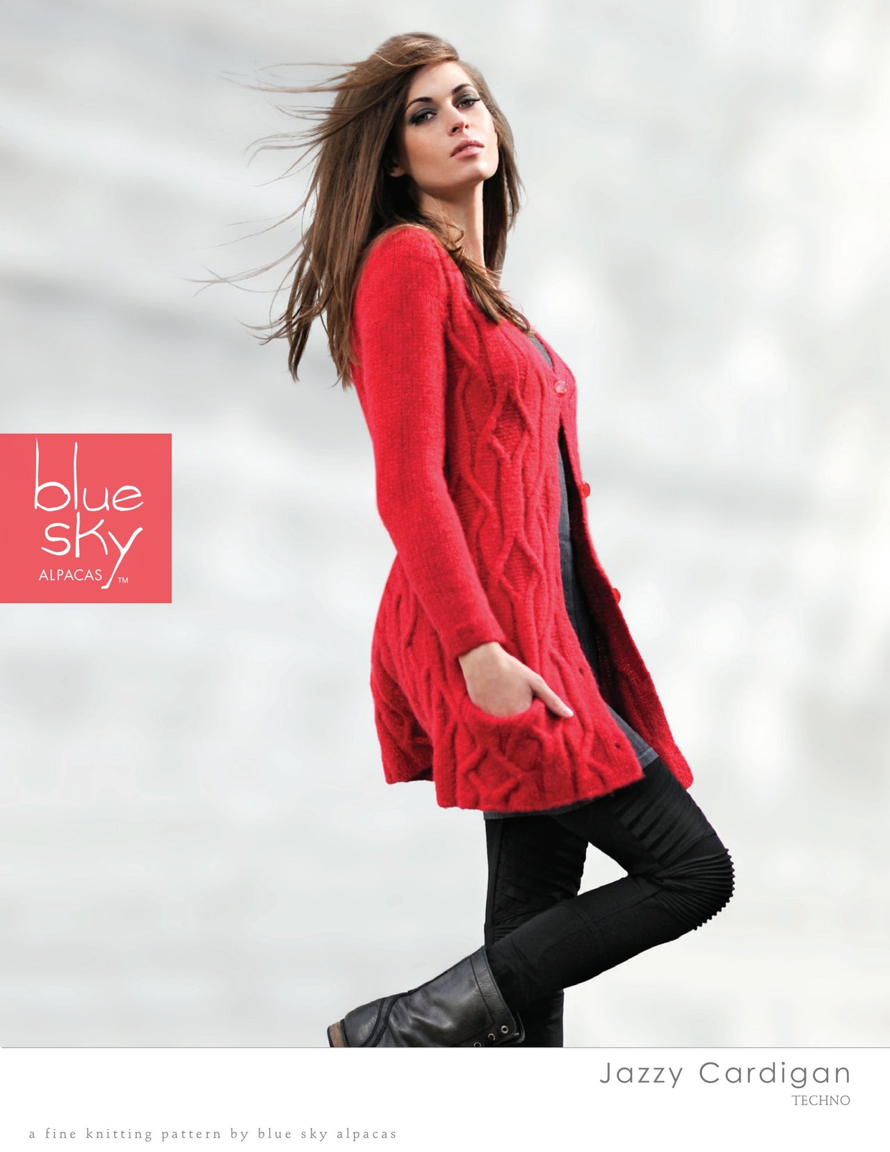 Blue Sky Fibers Jazzy Cardigan
