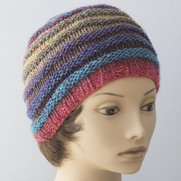 Multi-color Winter Hat and Scarf