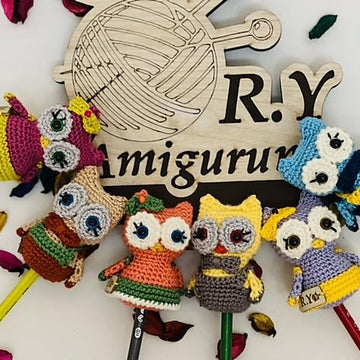 Amigurumi magical owl