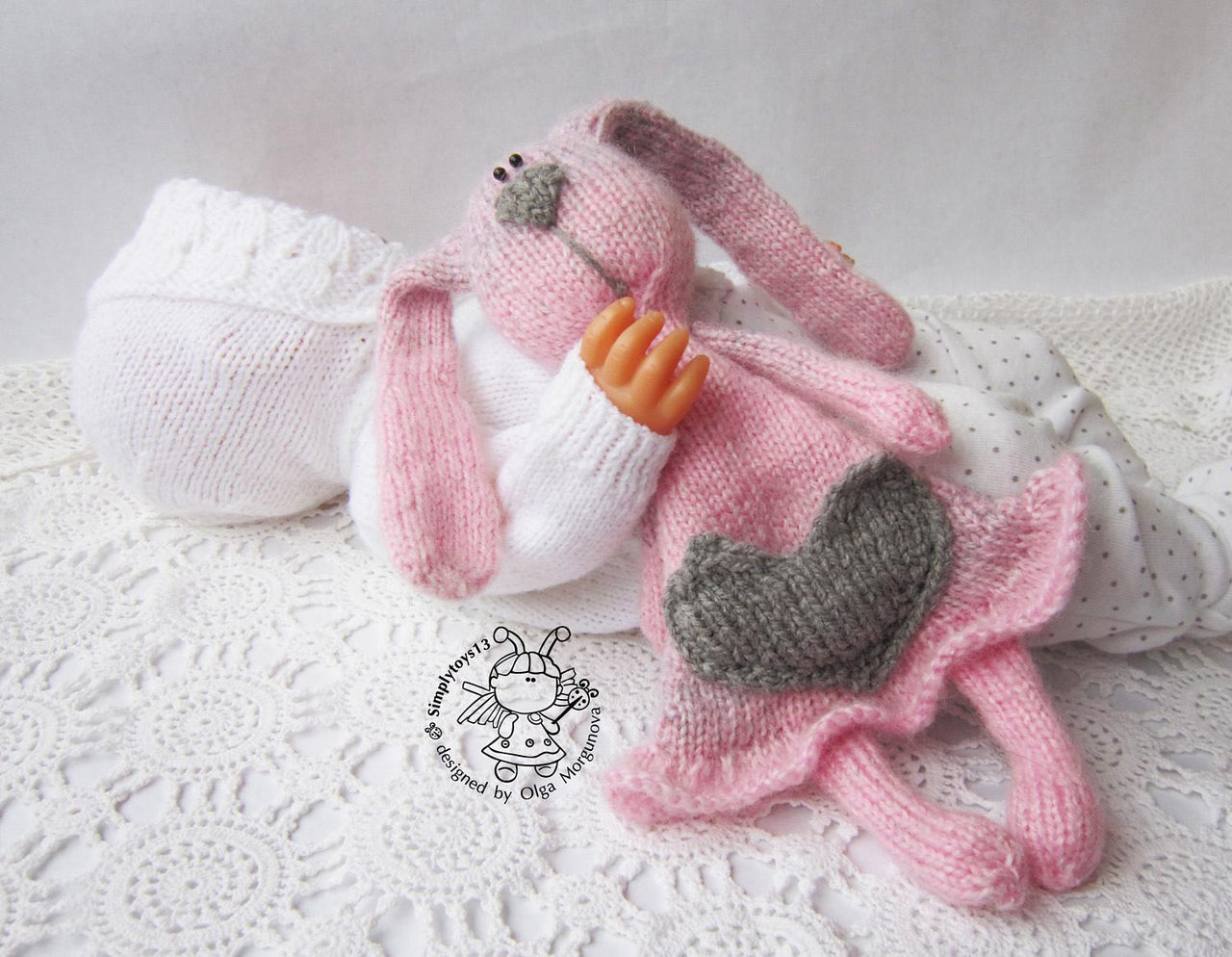 Toy for sleep.Easter Bunny.