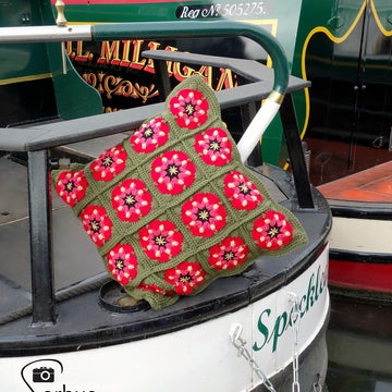 River Rose Pillow Cover