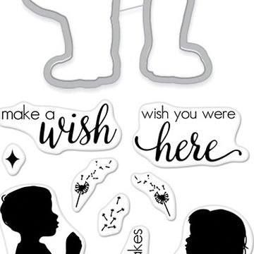 Hero Arts Florals Stamp & Cut - Wish I May