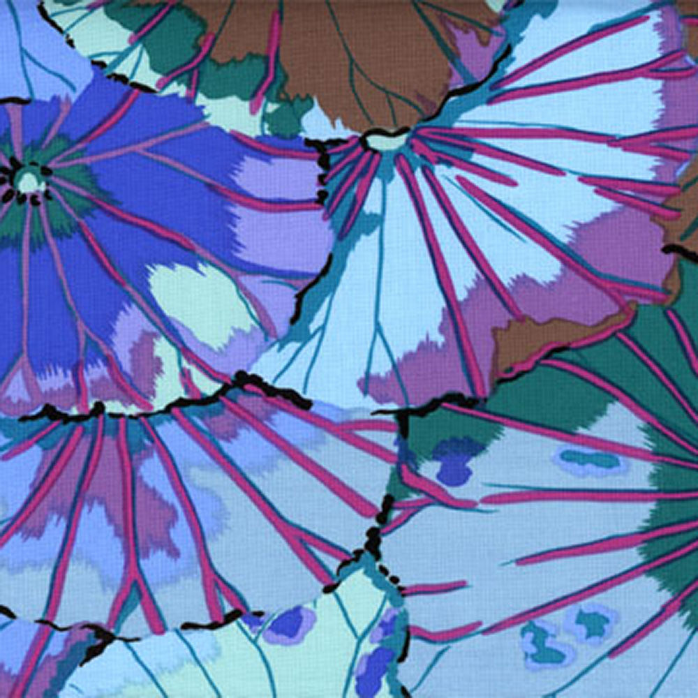 Kaffe Fassett Lotus Leaf - Blue