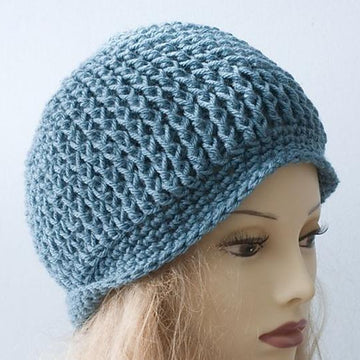 Reversible Crocheted Hat