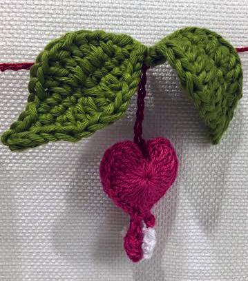 Bleeding Heart Crochet Pattern