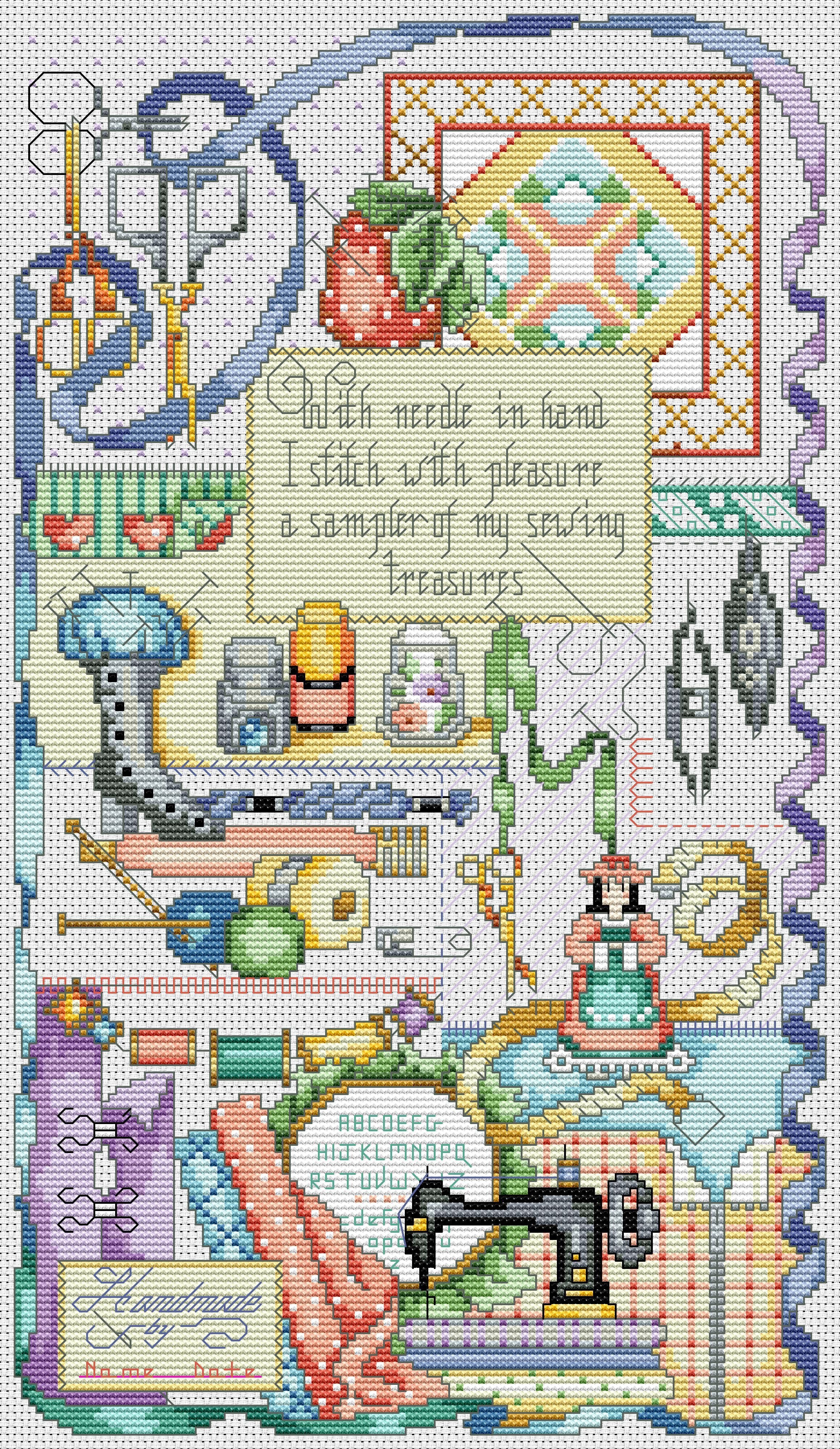 Stitcher's Sampler - PDF