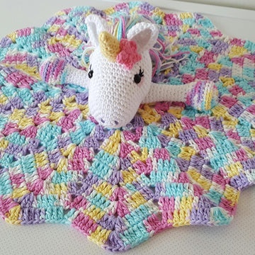 Lavender Unicorn Snuggle Blanket