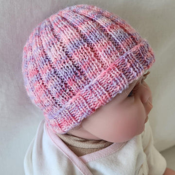 Brady - Babies 4ply rib beanie