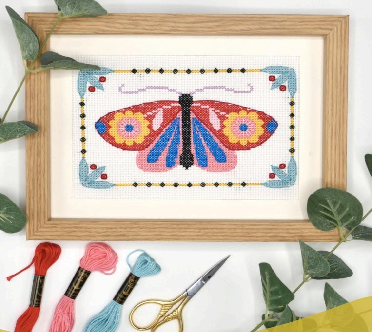 Anchor Butterfly Cross Stitch - ANC0003-113 - Downloadable PDF