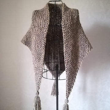 Outlander tassels shawl