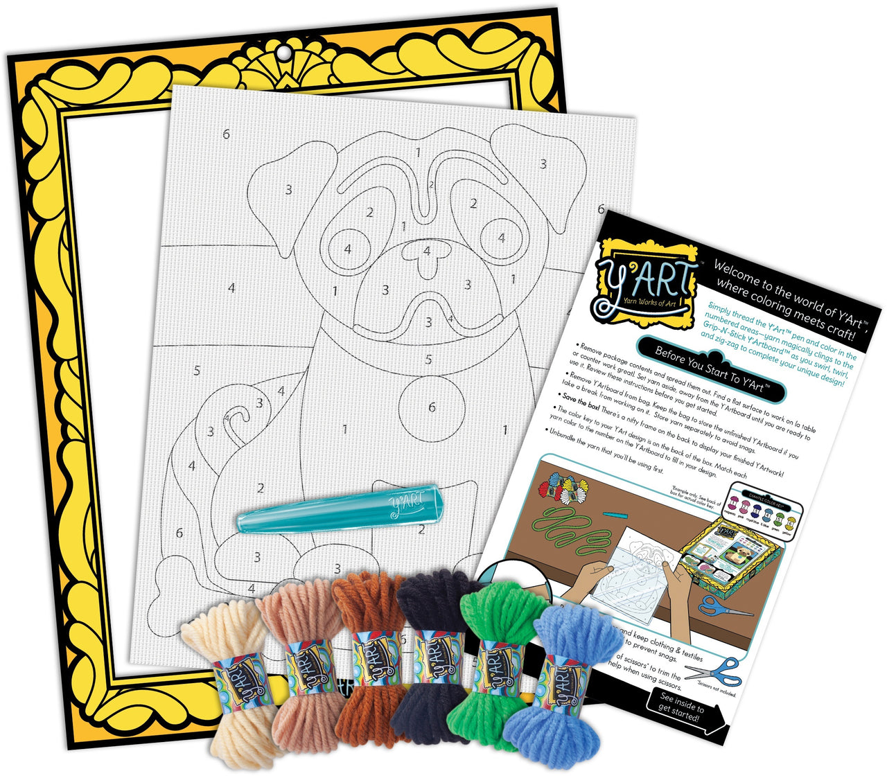 Patch Products Y'art Craft Kit - Puppy
