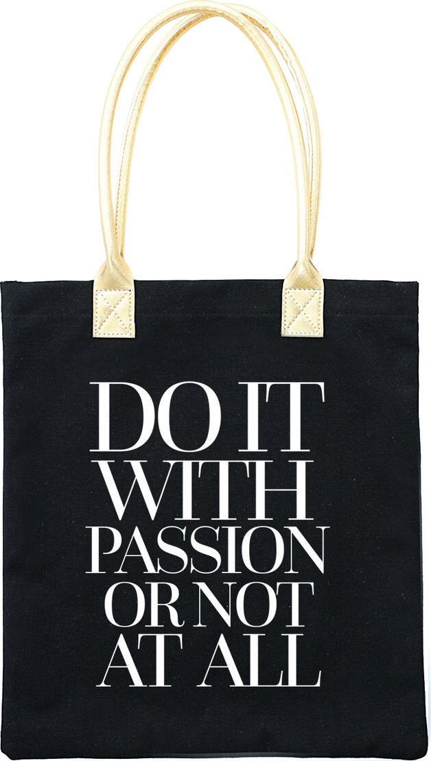 Teresa Collins Totebag 16"X13" - Do It With Passion