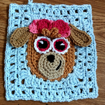 Paw patrol inspired granny square