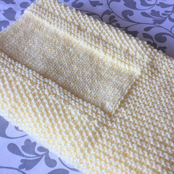 Textured Stripes Baby Blanket