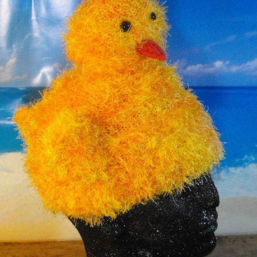 CHARLIE CHICK BEANIE HAT KNITTING PATTERN- MADMONKEYKNITS