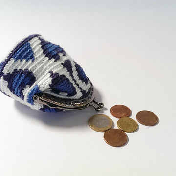 Coin Purse in Delft Blue