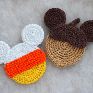 Scarecrow, Candy Corn, Acorn and Turkey