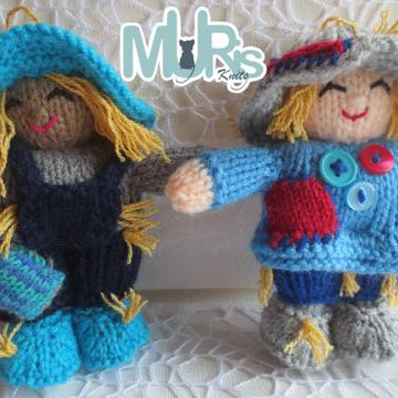 Not so Scary Scarecrows Hanging Ornament
