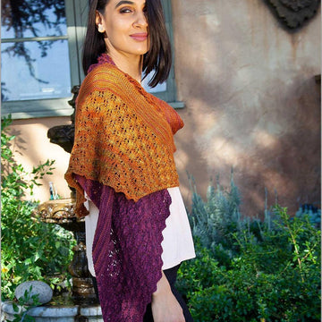 Flamelets Shawl