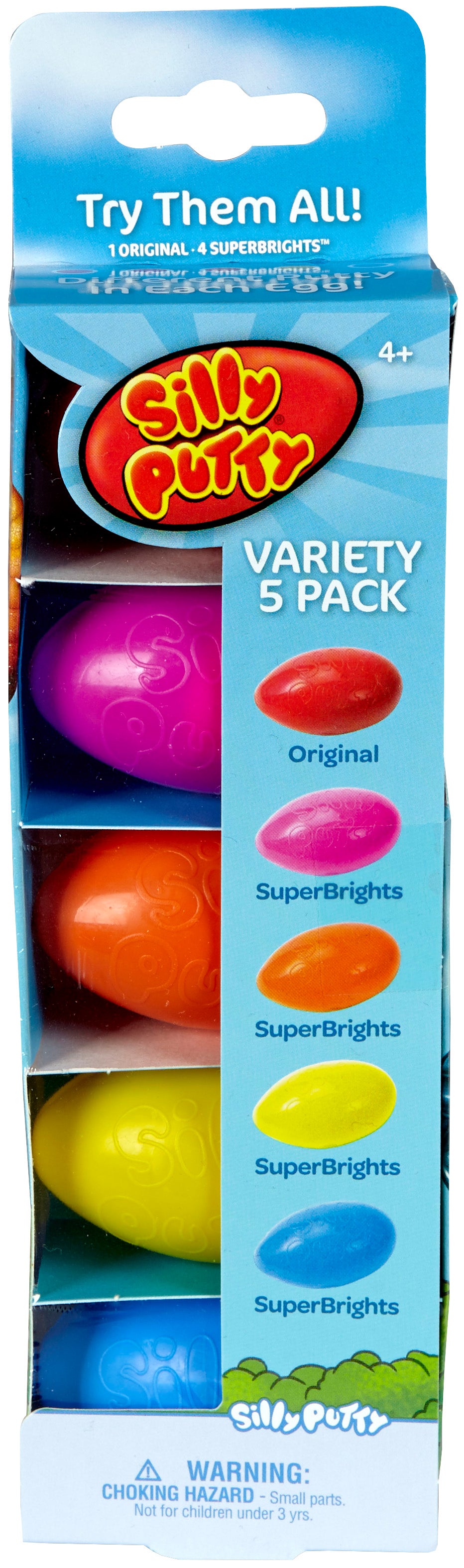 Crayola Silly Putty Party Pack 5/Pkg - 034775