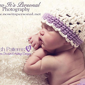 Shell Stitch Beanie Hat Crochet Pattern 148