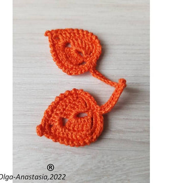 Orange small leaf