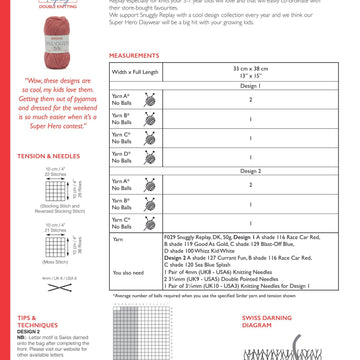 Super Gadget Bags in Sirdar Snuggly Replay DK - 2622 - Downloadable PDF