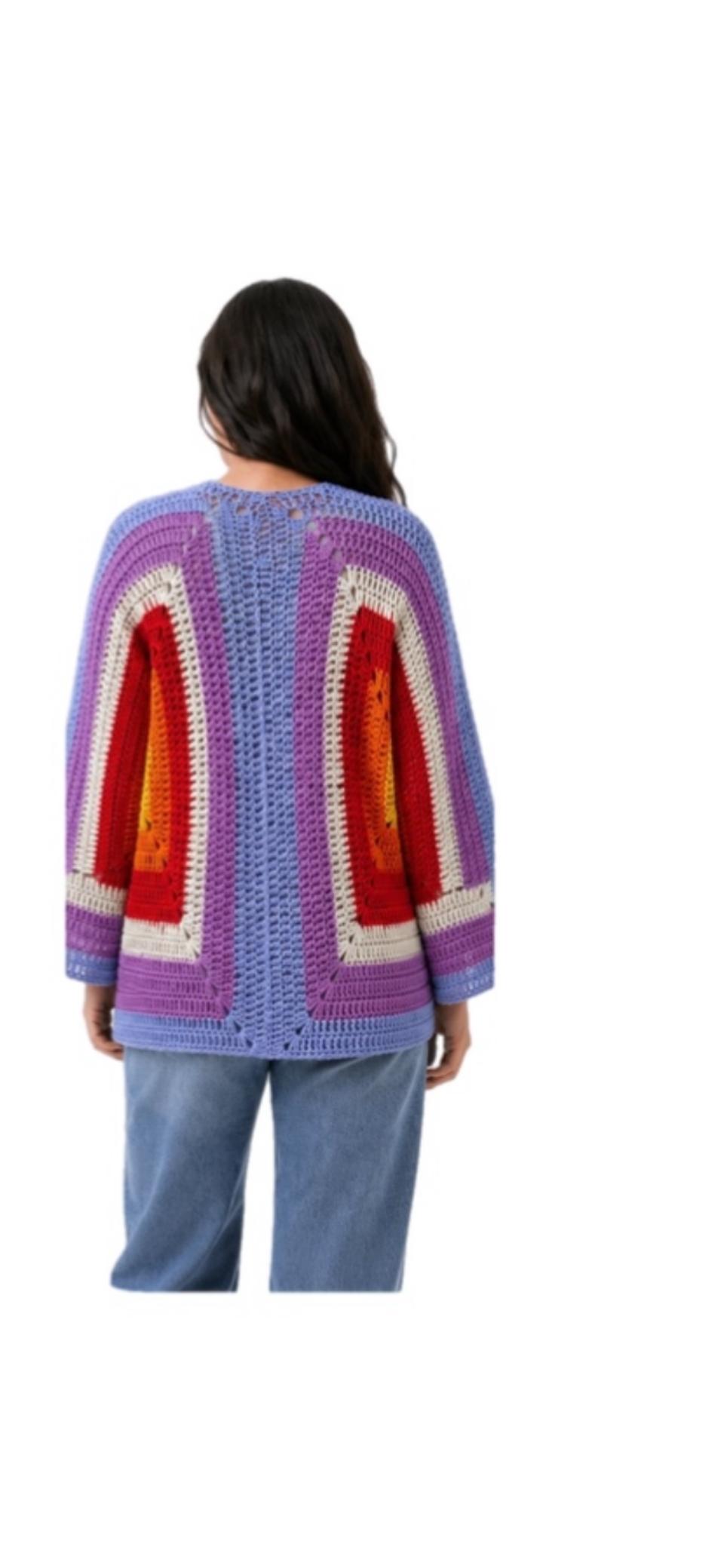 Kimono Crochet Cardigan
