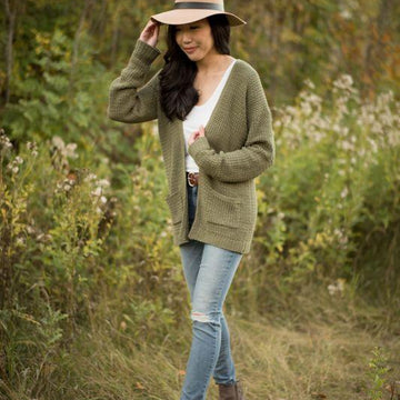 Olivewood Cardigan