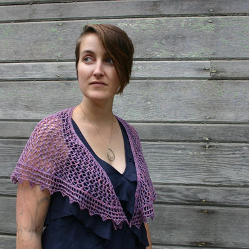 Meandering Pathway Shawl