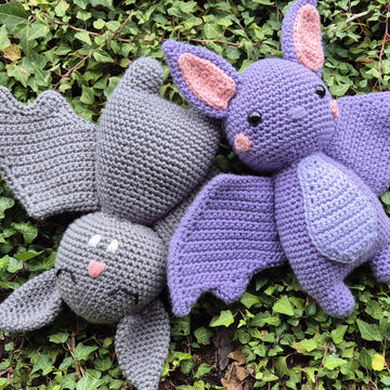 Bat Crochet Halloween Amigurumi Plush Doll