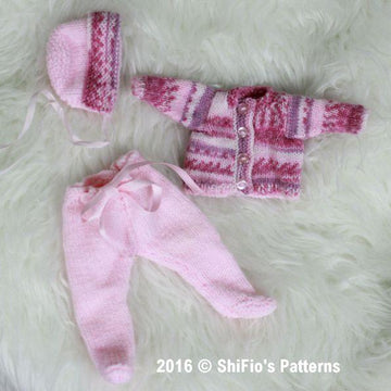 Knitting Pattern for soll 10" -12" #149