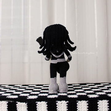 The Spaceman – Rock Star Amigurumi Crochet Pattern + Guitar Printable (Fanart Inspired)
