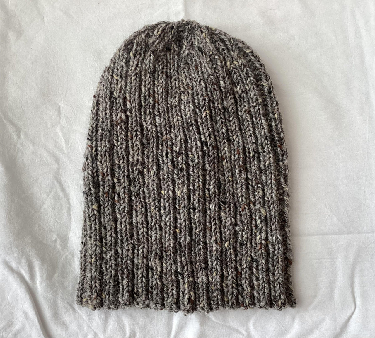 The First Ribbed Beanie Hat Pattern