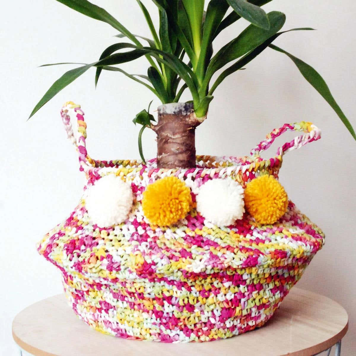 Belly Basket Crochet Pattern