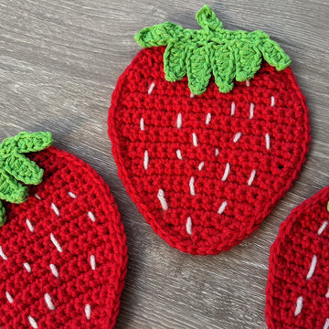 Strawberry Coaster