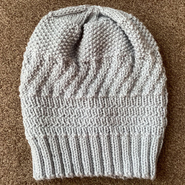 The  Silver Cloud Beanie Hat