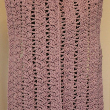 Spiral Edge Crochet Scarf Pattern
