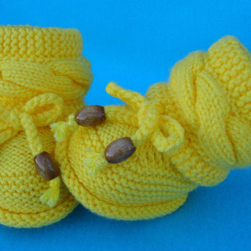 Baby Booties Knitting Pattern Nora