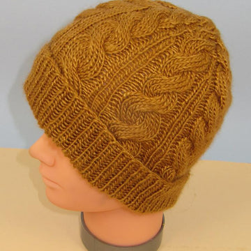 Alternate Twist Cable Beanie hat