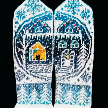 Snow Globe Mittens