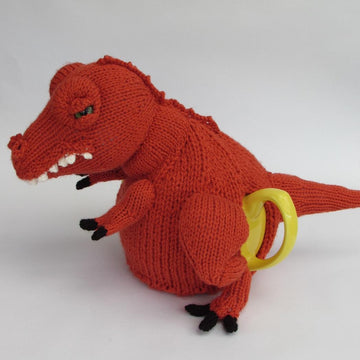 Tea-Rex Tea Cosy Knitting Pattern