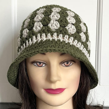 Granny Stripe Bucket Hat