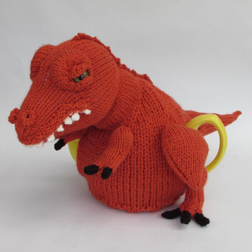 Tea-Rex Tea Cosy Knitting Pattern