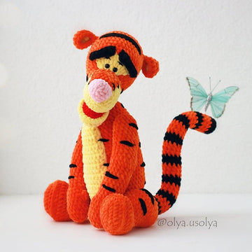 Tigger (Tiger) pattern (PDF + 8 videos)  Winnie the Pooh
