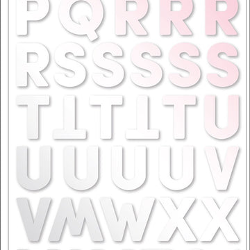 American Crafts Dear Lizzy She's Magic Thickers Stickers 5.5"X11" 108/Pkg - Stay Tuned Alpha/Cardstock