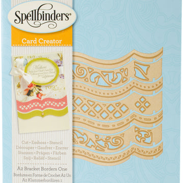 Spellbinders Borderabilities Card Creator Dies - A2 Bracket Borders 1